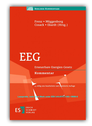 EEG - Erneuerbare-Energien-Gesetz Kommentar