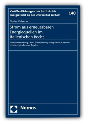 Strom aus erneuerbaren Energiequellen im italienischen Recht